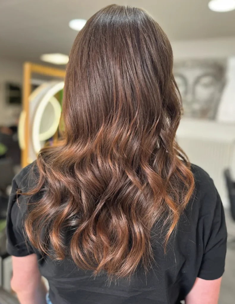 Après coloration Végétale