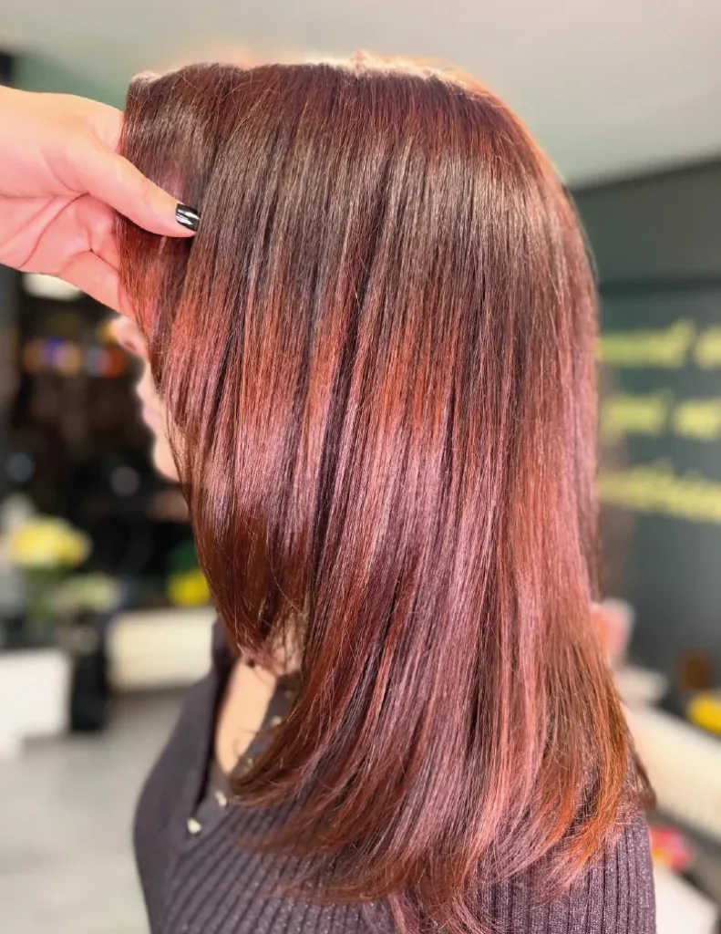 apres coloration végétale